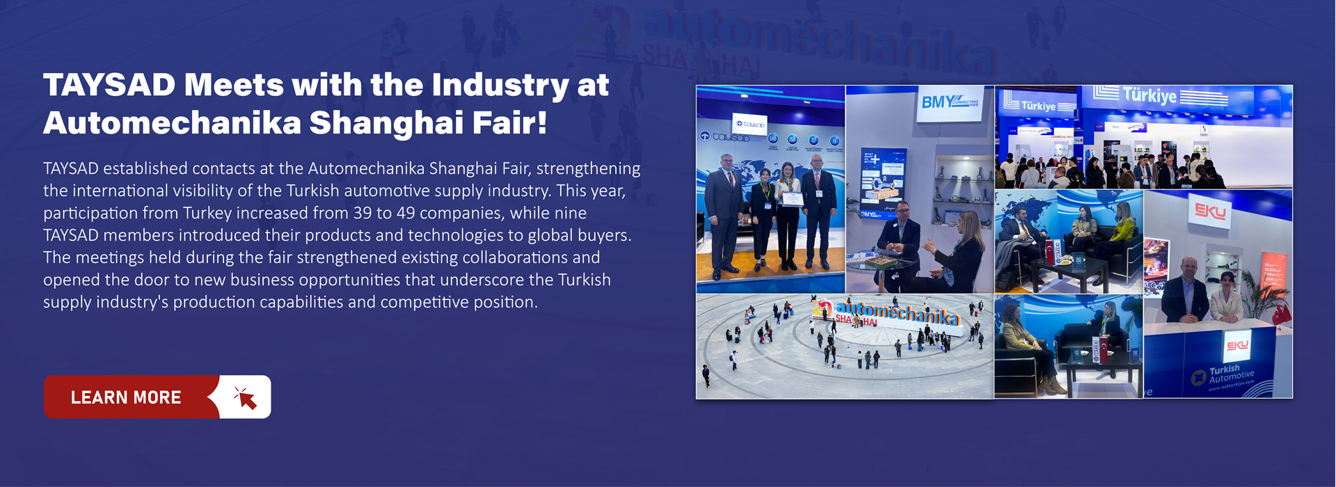 TAYSAD Met with the Industry at Automechanika Shanghai!