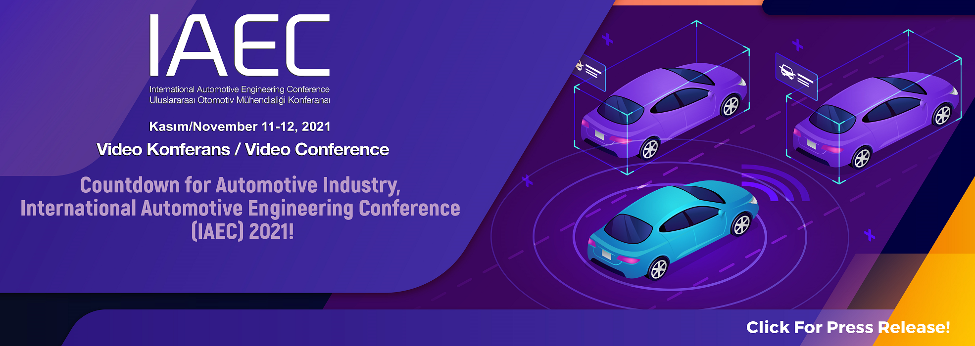 Countdown for Automotive Industry, International Automotive Engineering Conference (IAEC) 2021!