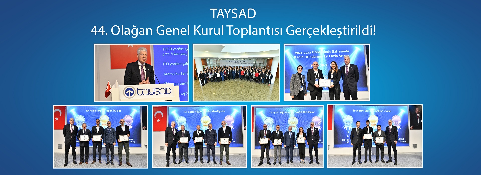 TAYSAD, 44. Olağan Genel Kurul Toplantısı Düzenlendi!