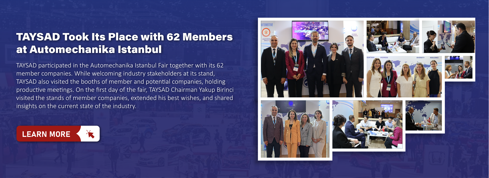 TAYSAD Participated in Automechanika Istanbul 2025 with 62 Member Companies.