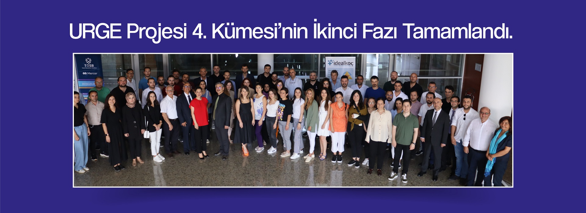 URGE Projesi 4. Kümesi'nin İkinci Fazı Tamamlandı.