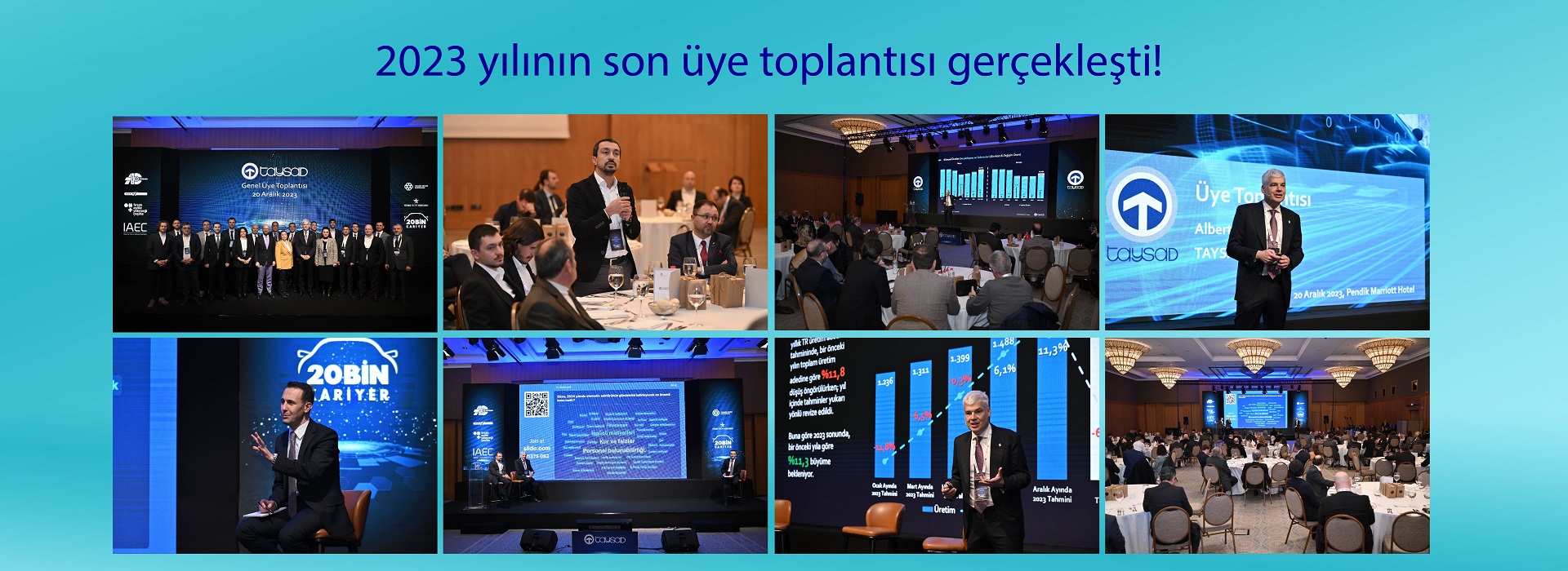 2023 yılının son üye toplantısı gerçekleşti.